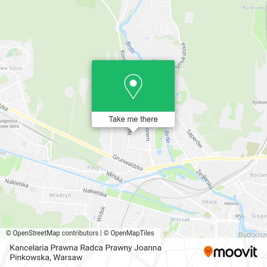 Kancelaria Prawna Radca Prawny Joanna Pinkowska map