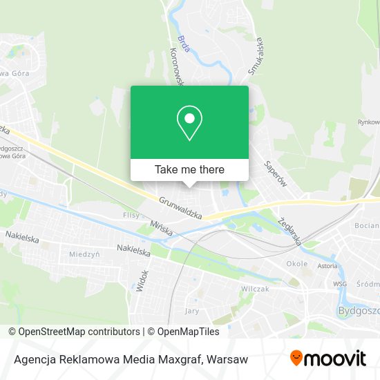 Agencja Reklamowa Media Maxgraf map