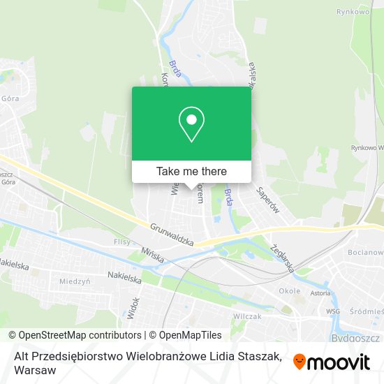 Alt Przedsiębiorstwo Wielobranżowe Lidia Staszak map