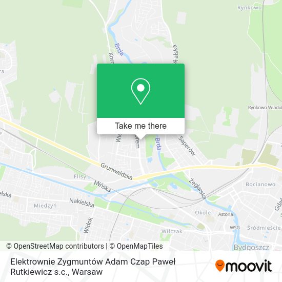 Карта Elektrownie Zygmuntów Adam Czap Paweł Rutkiewicz s.c.