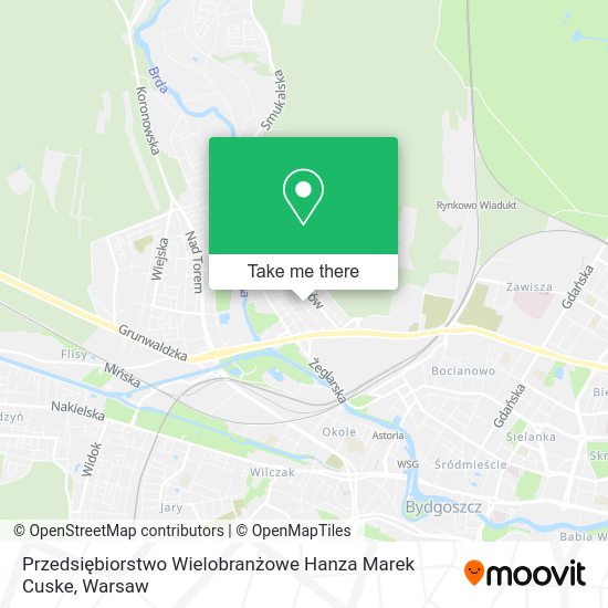 Przedsiębiorstwo Wielobranżowe Hanza Marek Cuske map