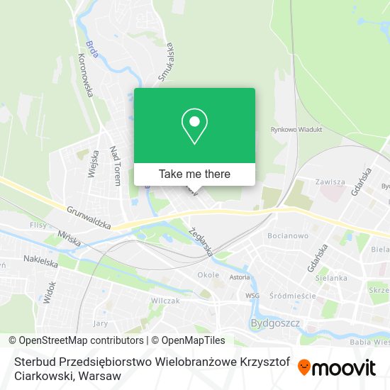 Sterbud Przedsiębiorstwo Wielobranżowe Krzysztof Ciarkowski map