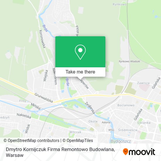 Dmytro Kornijczuk Firma Remontowo Budowlana map