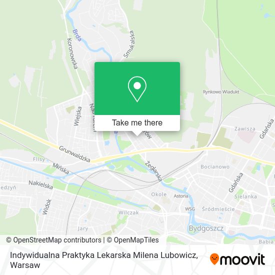 Indywidualna Praktyka Lekarska Milena Lubowicz map