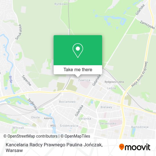 Kancelaria Radcy Prawnego Paulina Jończak map