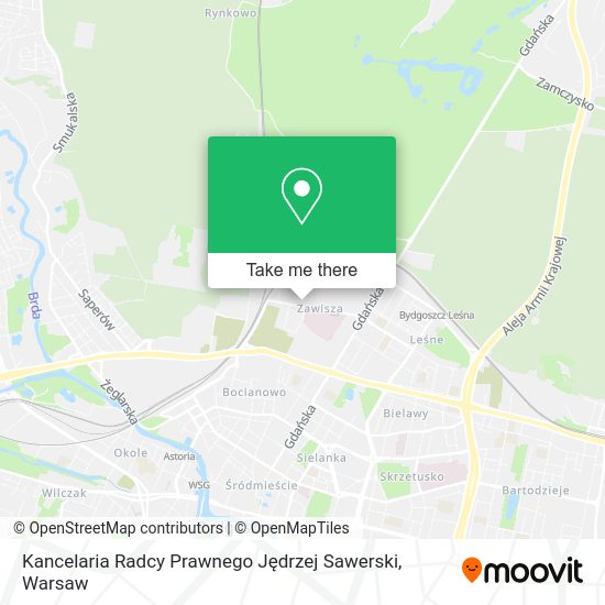 Kancelaria Radcy Prawnego Jędrzej Sawerski map