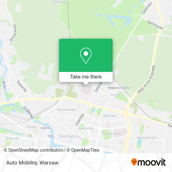 Карта Auto Mobilny