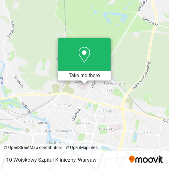 Карта 10 Wojskowy Szpital Kliniczny