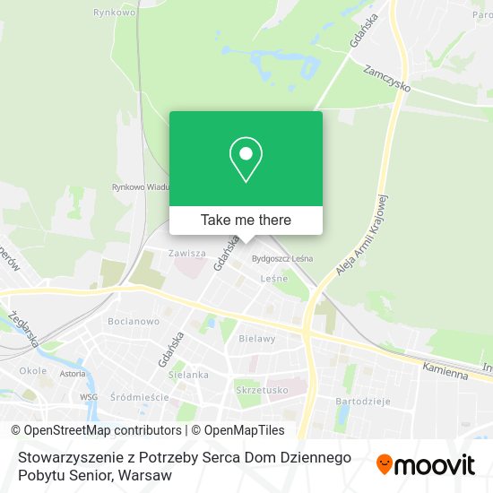 Stowarzyszenie z Potrzeby Serca Dom Dziennego Pobytu Senior map