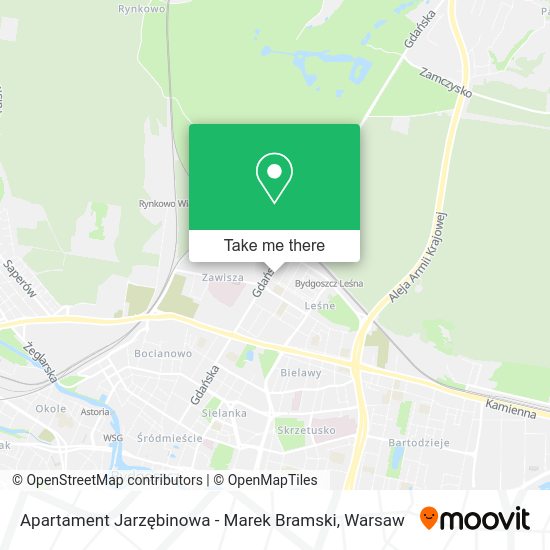 Apartament Jarzębinowa - Marek Bramski map