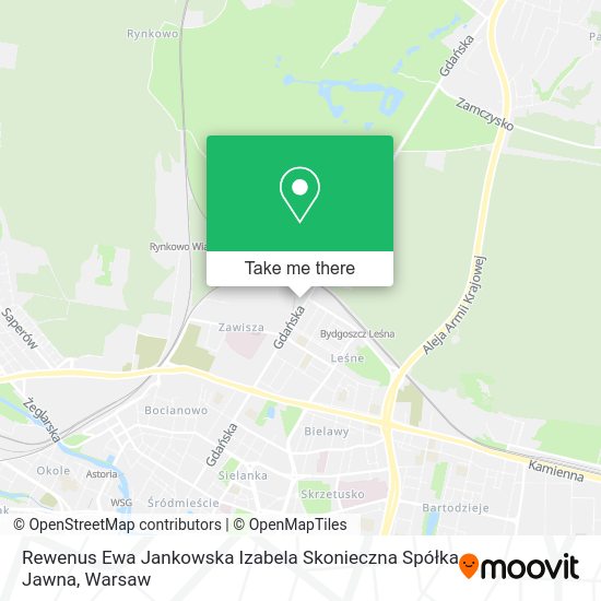 Rewenus Ewa Jankowska Izabela Skonieczna Spółka Jawna map