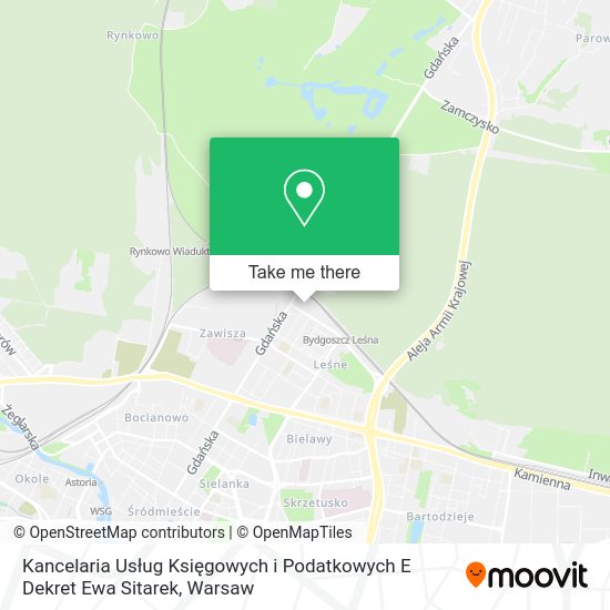 Kancelaria Usług Księgowych i Podatkowych E Dekret Ewa Sitarek map