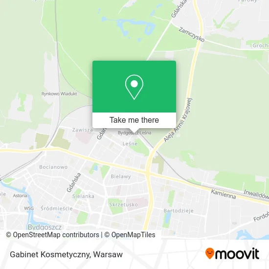 Gabinet Kosmetyczny map