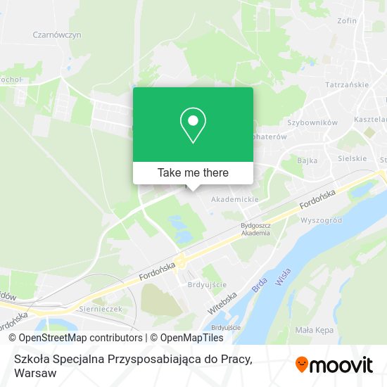 Szkoła Specjalna Przysposabiająca do Pracy map