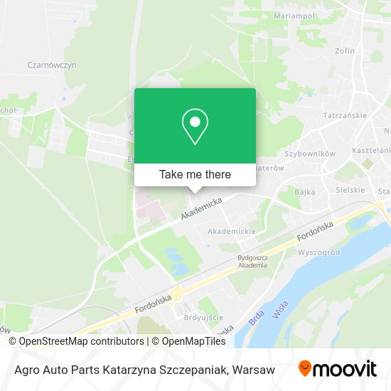 Agro Auto Parts Katarzyna Szczepaniak map