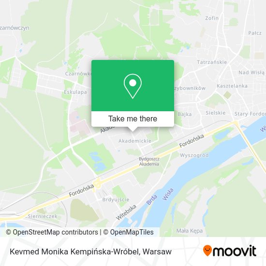 Kevmed Monika Kempińska-Wróbel map