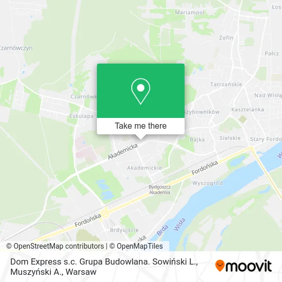 Dom Express s.c. Grupa Budowlana. Sowiński L., Muszyński A. map
