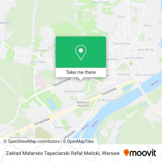 Zakład Malarsko Tapeciarski Rafał Malicki map