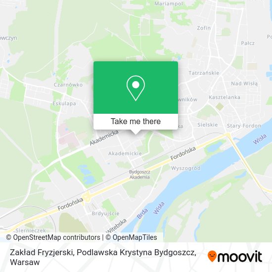 Карта Zakład Fryzjerski, Podlawska Krystyna Bydgoszcz