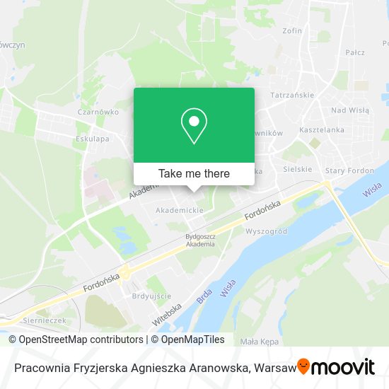 Pracownia Fryzjerska Agnieszka Aranowska map