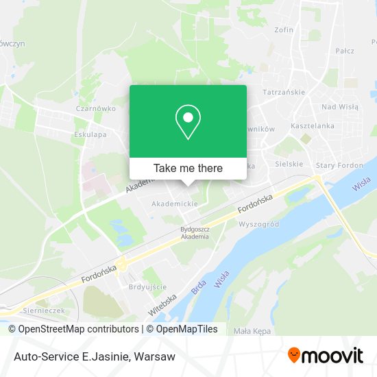 Auto-Service E.Jasinie map