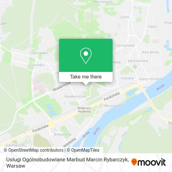 Usługi Ogólnobudowlane Marbud Marcin Rybarczyk map