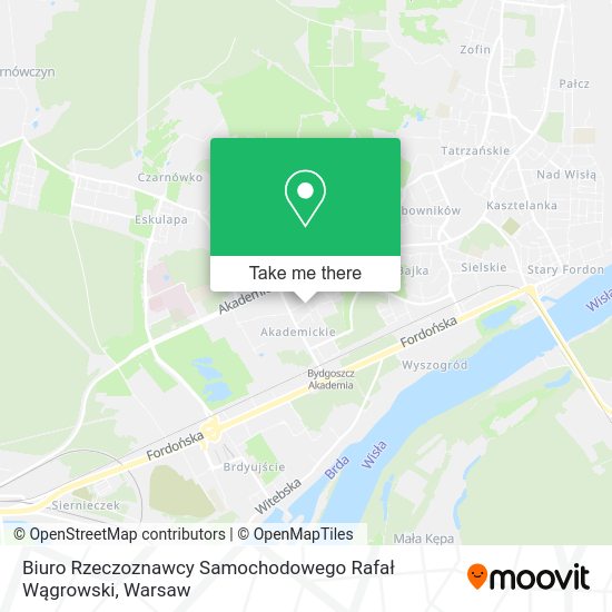 Biuro Rzeczoznawcy Samochodowego Rafał Wągrowski map