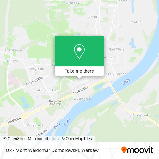 Ok - Mont Waldemar Dombrowski map