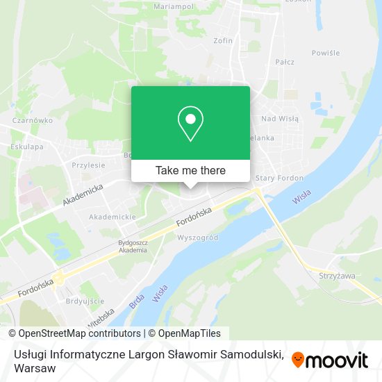 Usługi Informatyczne Largon Sławomir Samodulski map