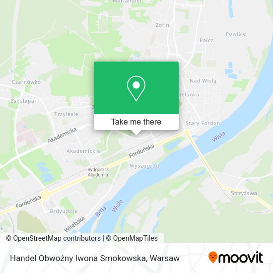 Handel Obwoźny Iwona Smokowska map