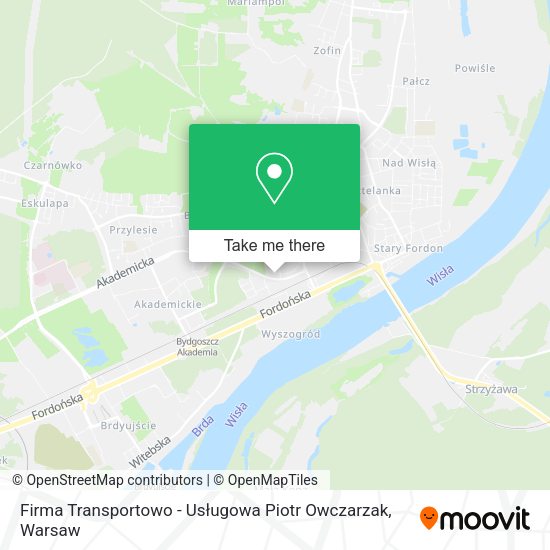 Firma Transportowo - Usługowa Piotr Owczarzak map