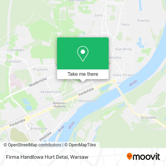 Firma Handlowa Hurt Detal map