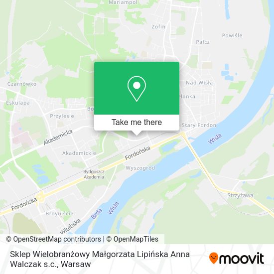 Sklep Wielobranżowy Małgorzata Lipińska Anna Walczak s.c. map