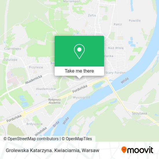 Grolewska Katarzyna. Kwiaciarnia map