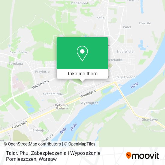 Talar. Phu. Zabezpieczenia i Wyposażanie Pomieszczeń map