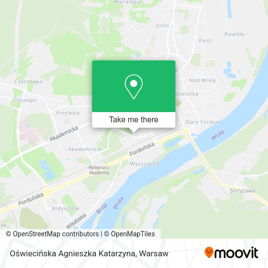 Oświecińska Agnieszka Katarzyna map