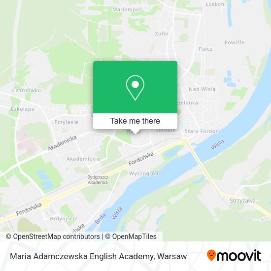 Maria Adamczewska English Academy map