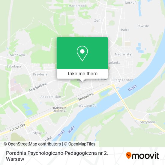 Poradnia Psychologiczno-Pedagogiczna nr 2 map