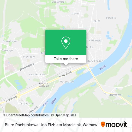 Biuro Rachunkowe Uno Elżbieta Marciniak map