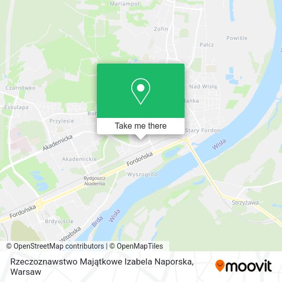 Карта Rzeczoznawstwo Majątkowe Izabela Naporska