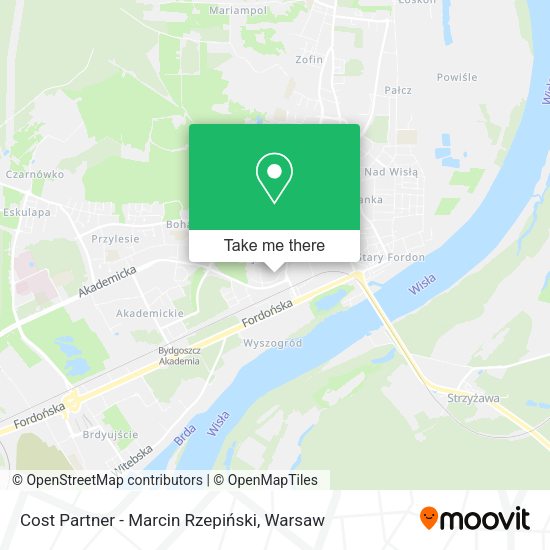 Cost Partner - Marcin Rzepiński map