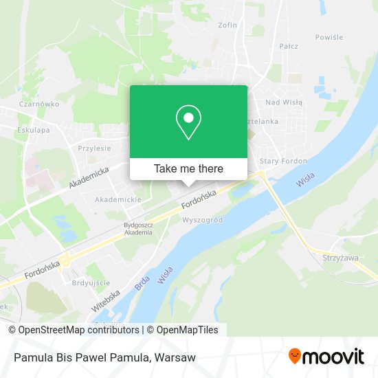 Pamula Bis Pawel Pamula map