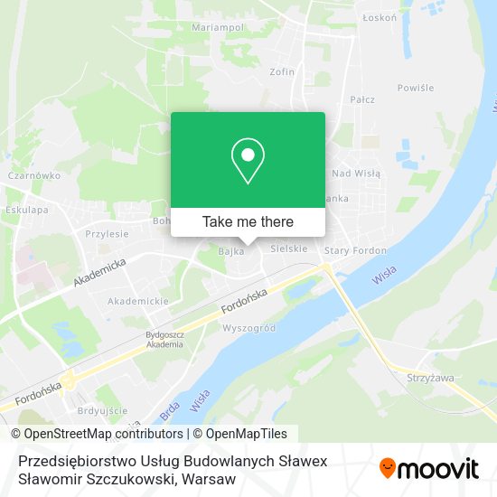 Przedsiębiorstwo Usług Budowlanych Sławex Sławomir Szczukowski map