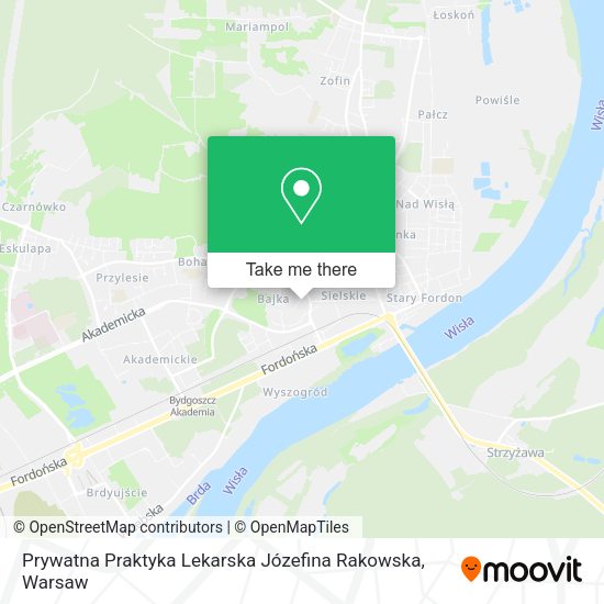 Prywatna Praktyka Lekarska Józefina Rakowska map