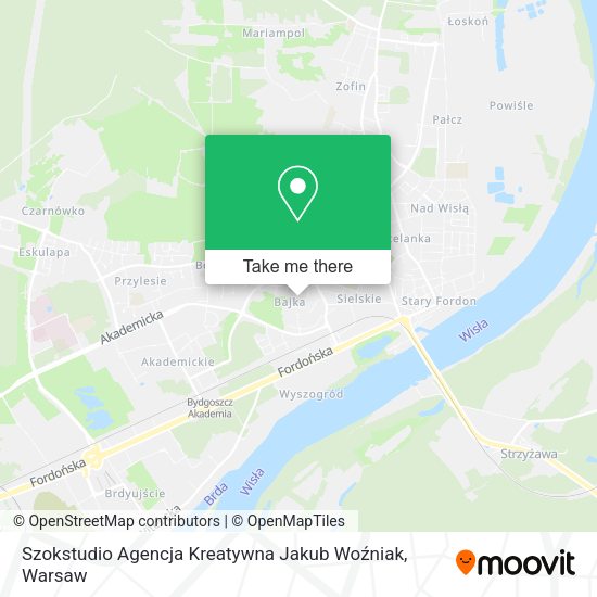 Szokstudio Agencja Kreatywna Jakub Woźniak map