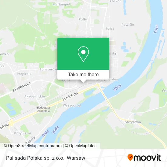Карта Palisada Polska sp. z o.o.