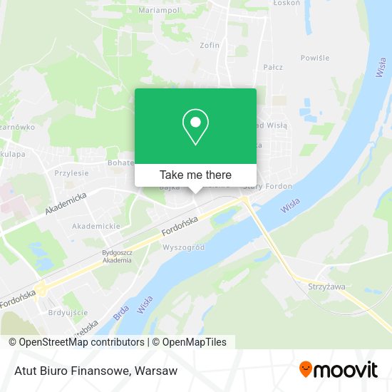 Atut Biuro Finansowe map