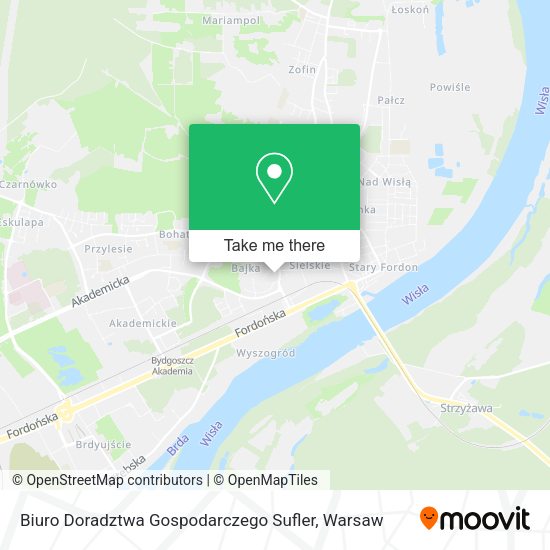 Biuro Doradztwa Gospodarczego Sufler map