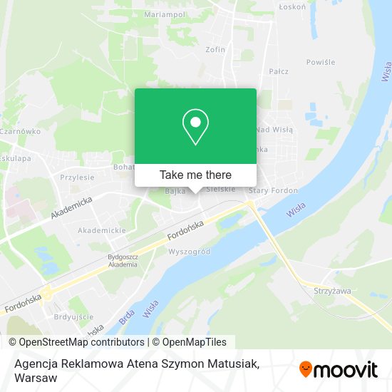 Agencja Reklamowa Atena Szymon Matusiak map