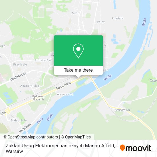 Zakład Usług Elektromechanicznych Marian Affeld map